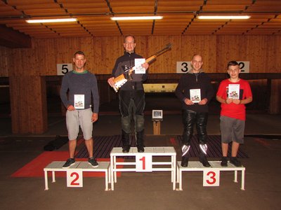 Oberhof Biathlon für jedermann Siegerehrung