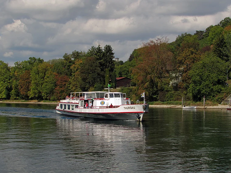 Diessenhofen Ausflugsschiff Thurgau