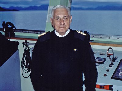 Chile Navimag Fähre Kapitän Carlos Moreno Olmeda
