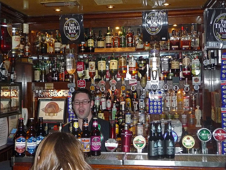 Dublin Temple Bar Tresen