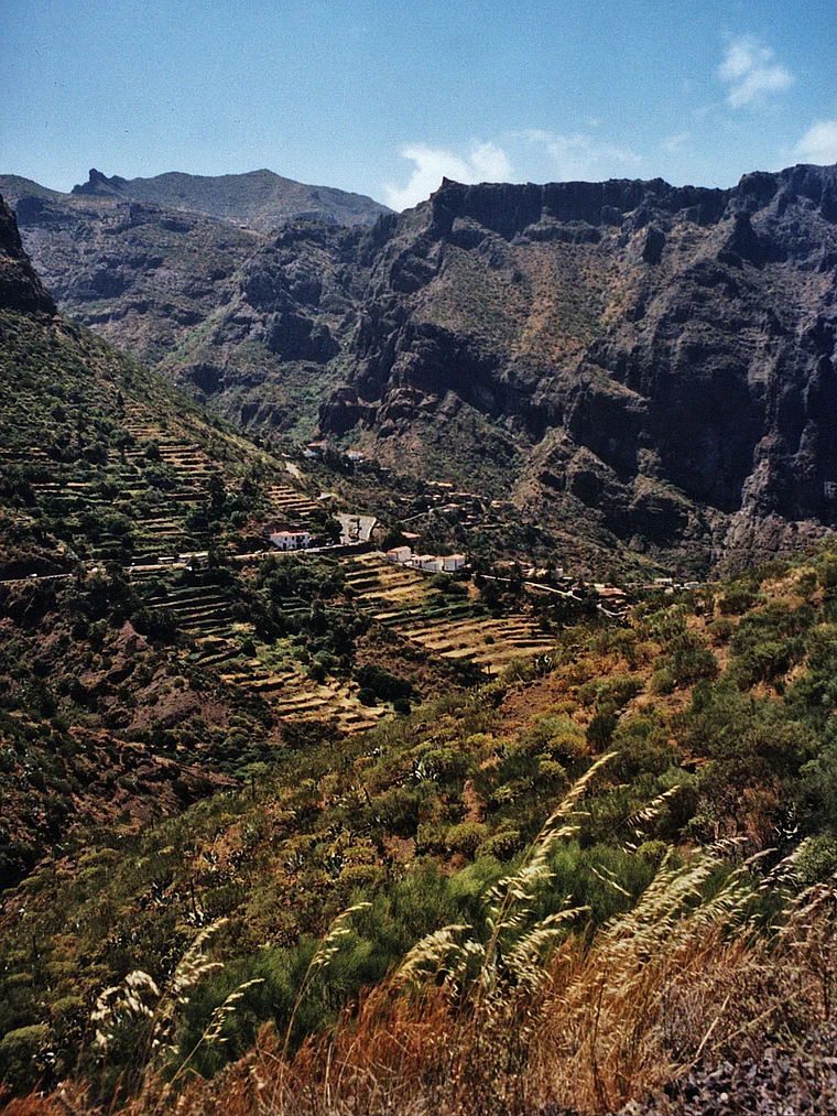 Teneriffa Masca von fern
