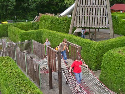 Kleinwelka Irrgarten Abenteuerlabyrinth