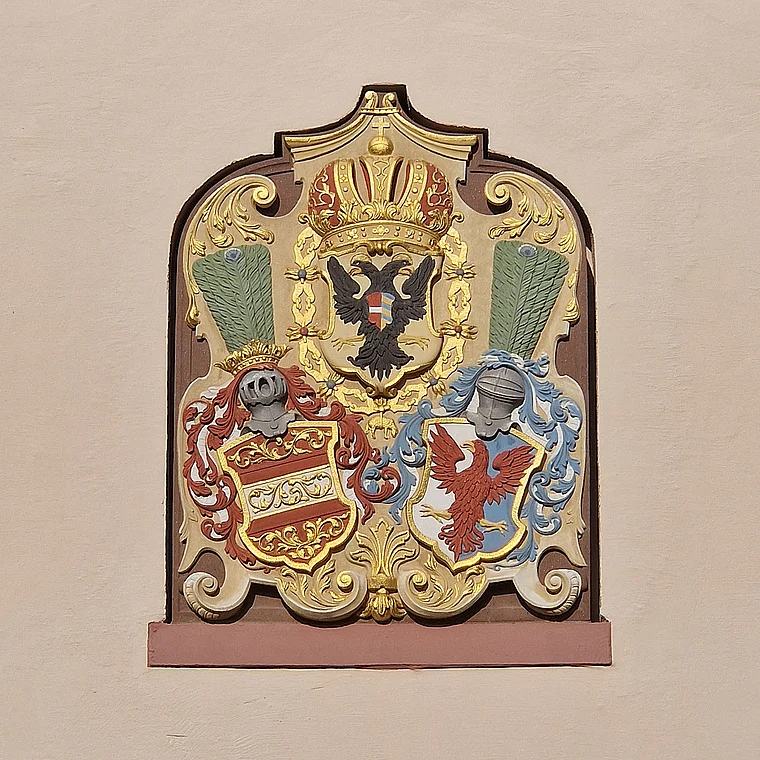 Villingen-Schwenningen Wappenrelief Altes Rathaus