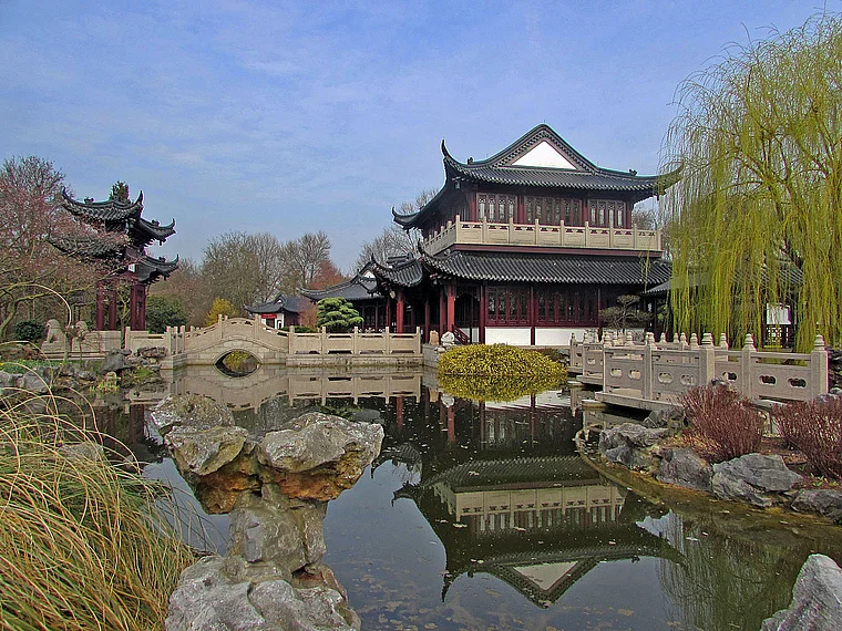 Mannheim Luisenpark Chinesischer Garten