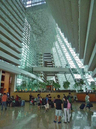Marina Bay Sands Hotel Singapore Foyer