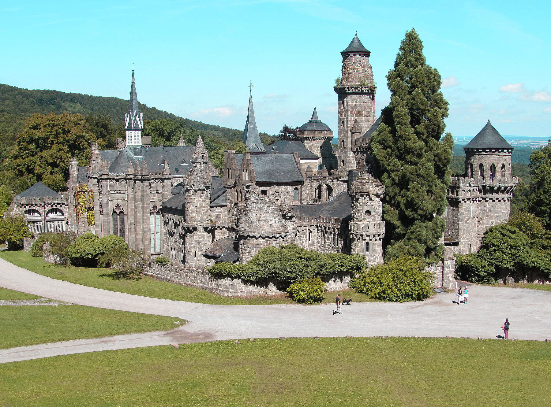 Kassel Löwenburg Sommer