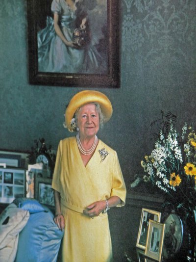Victoria Falls Hotel Foto Queen Mum