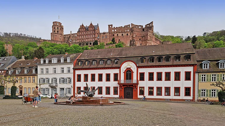 Heidelberg Karlsplatz Schloss
