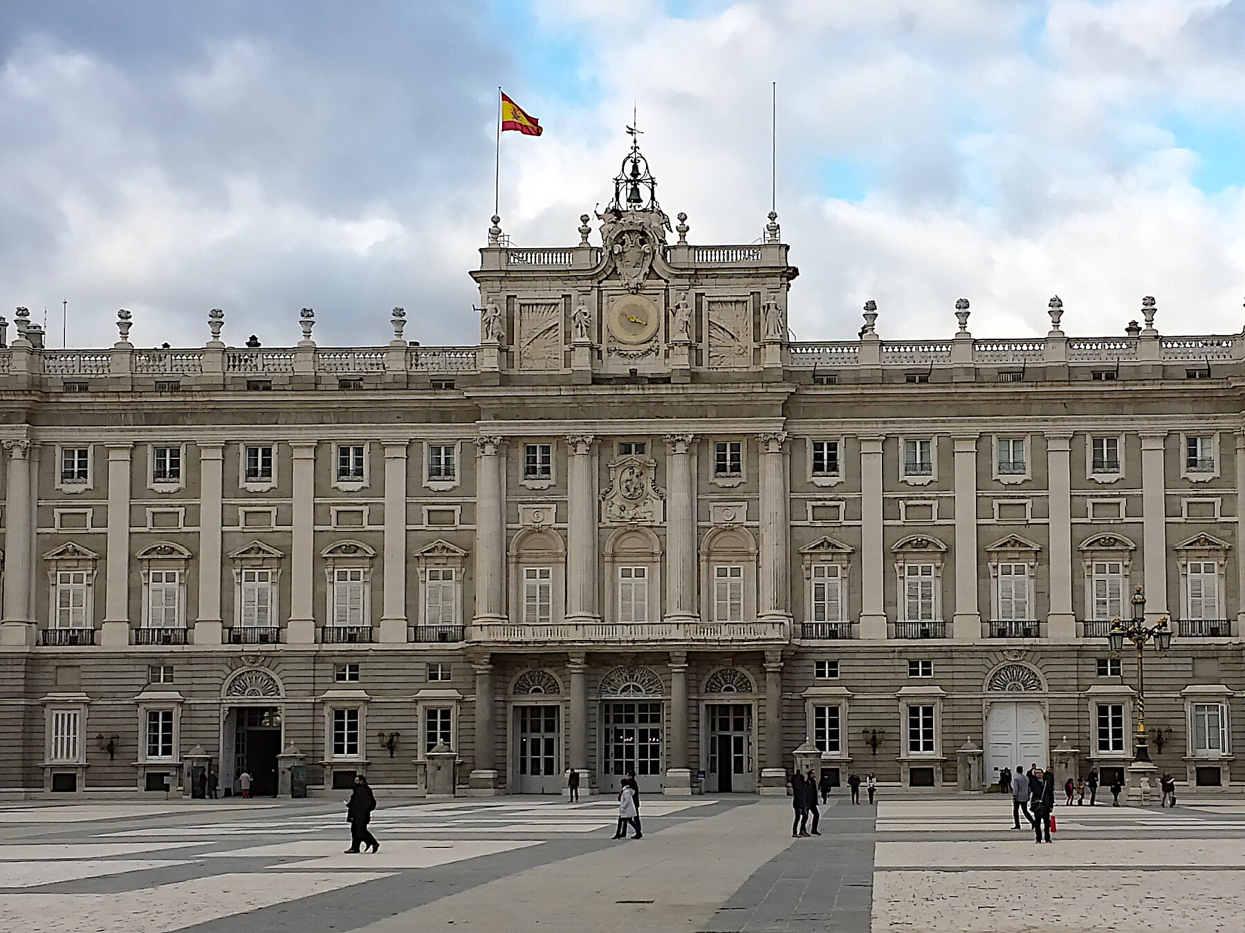 Madrid Palacio Real Ausschnitt
