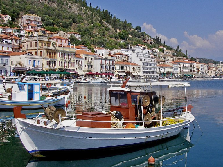 Peloponnes Githion Hafen