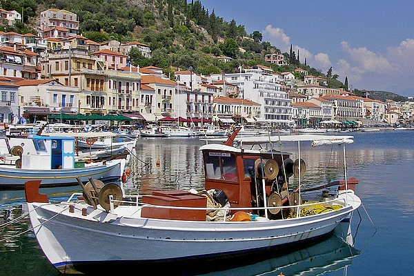 Peloponnes Githion Hafen
