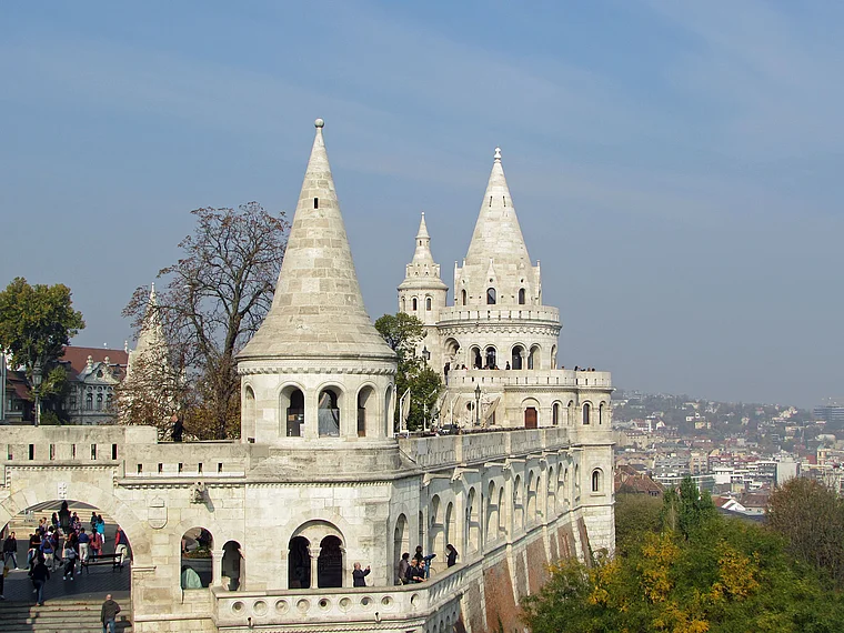 Budapest: Fischerbastei auf dem Burgberg