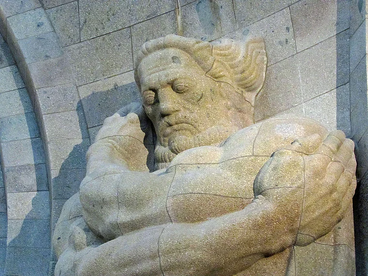 Leipzig Völkerschlachtdenkmal Tapferkeit
