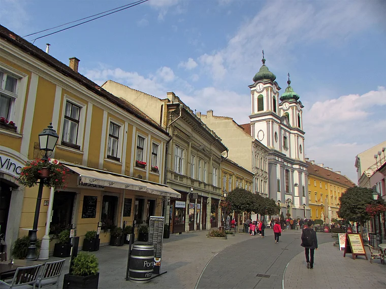 Székesfehérvár Fußgängerzone