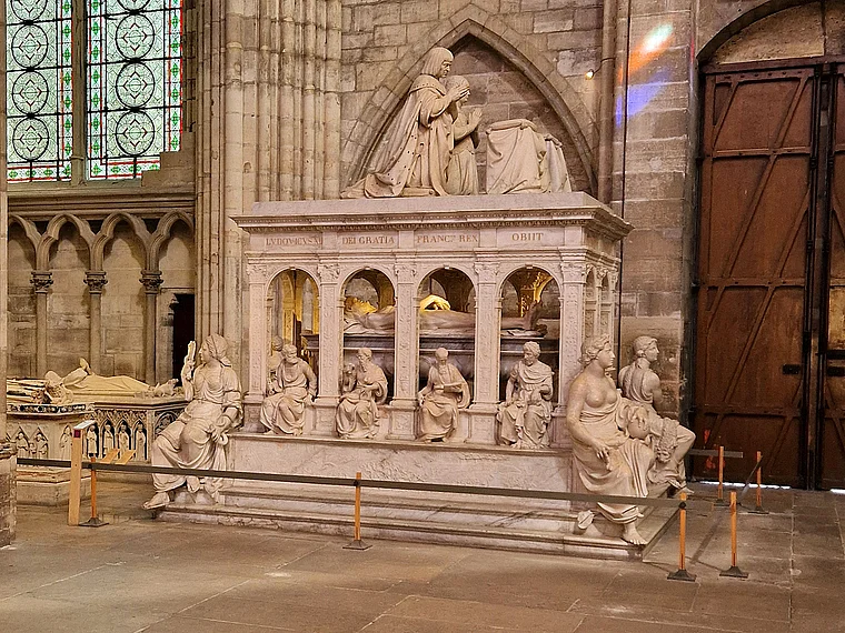 Saint-Denis Basilique Grabmal Ludwig XII.