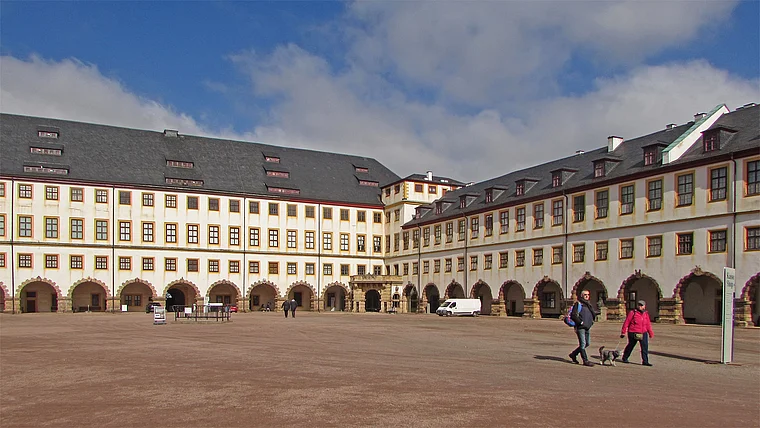 Gotha Friedenstein Innenhof