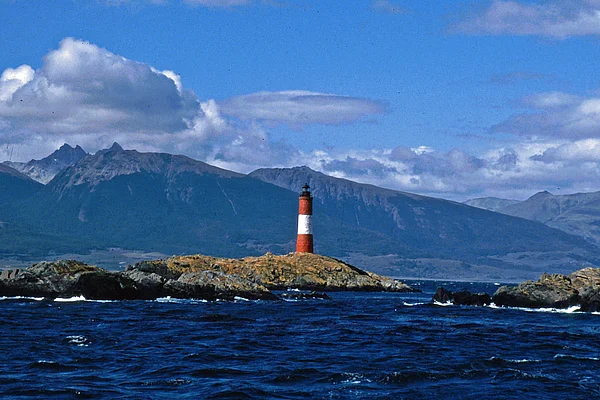 Feuerland Beagle Kanal Ushuia Leuchtturm