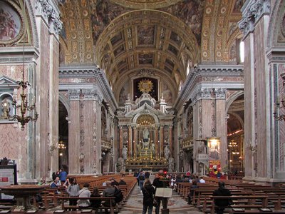 Neapel San Gesu innen