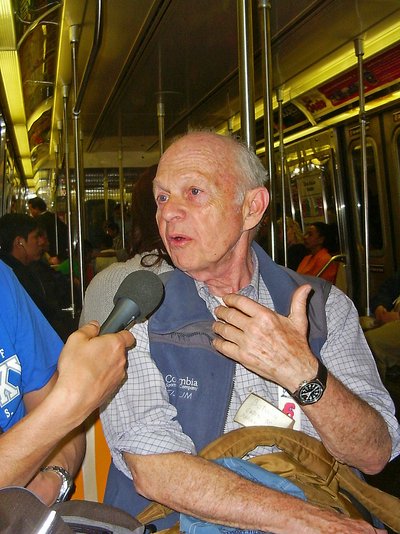 New York Big Apple Greeter Ed Botwin