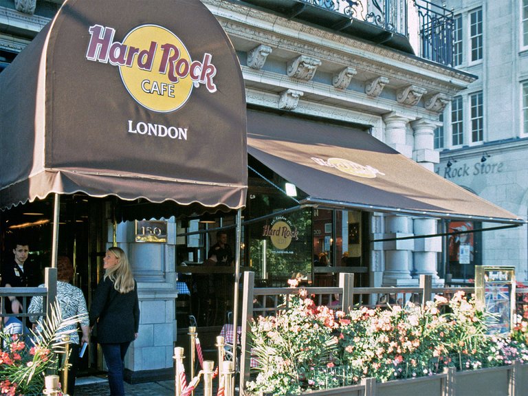 Hard Rock Cafe London Eingang