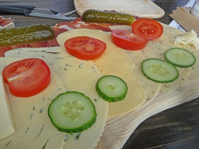 Hochfelln Bachschmied Kaser Käseplatte
