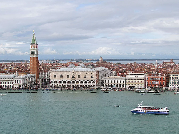 Venedig Canal Grande und Dogenpalast von San Giorgio Maggiore