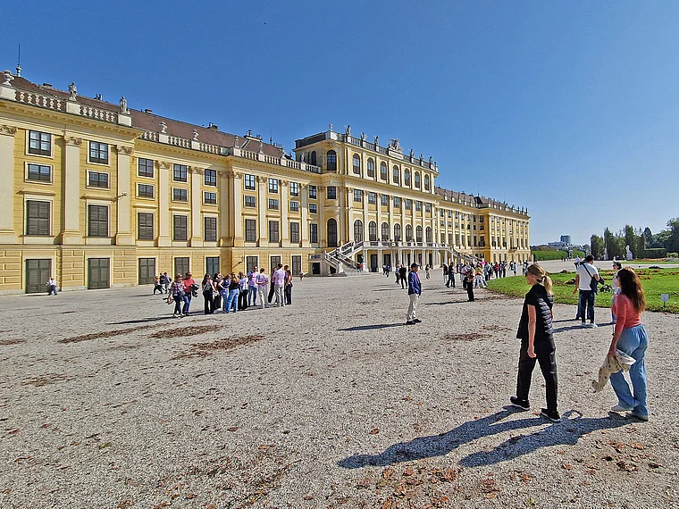 Wien Schloss Schönbrunn außen