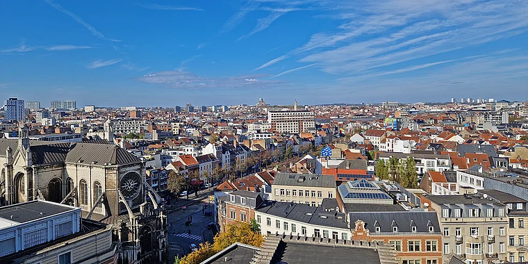 Brüssel Neues Rathaus Panorama