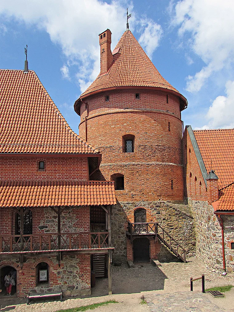 Trakai Außenburg Turm