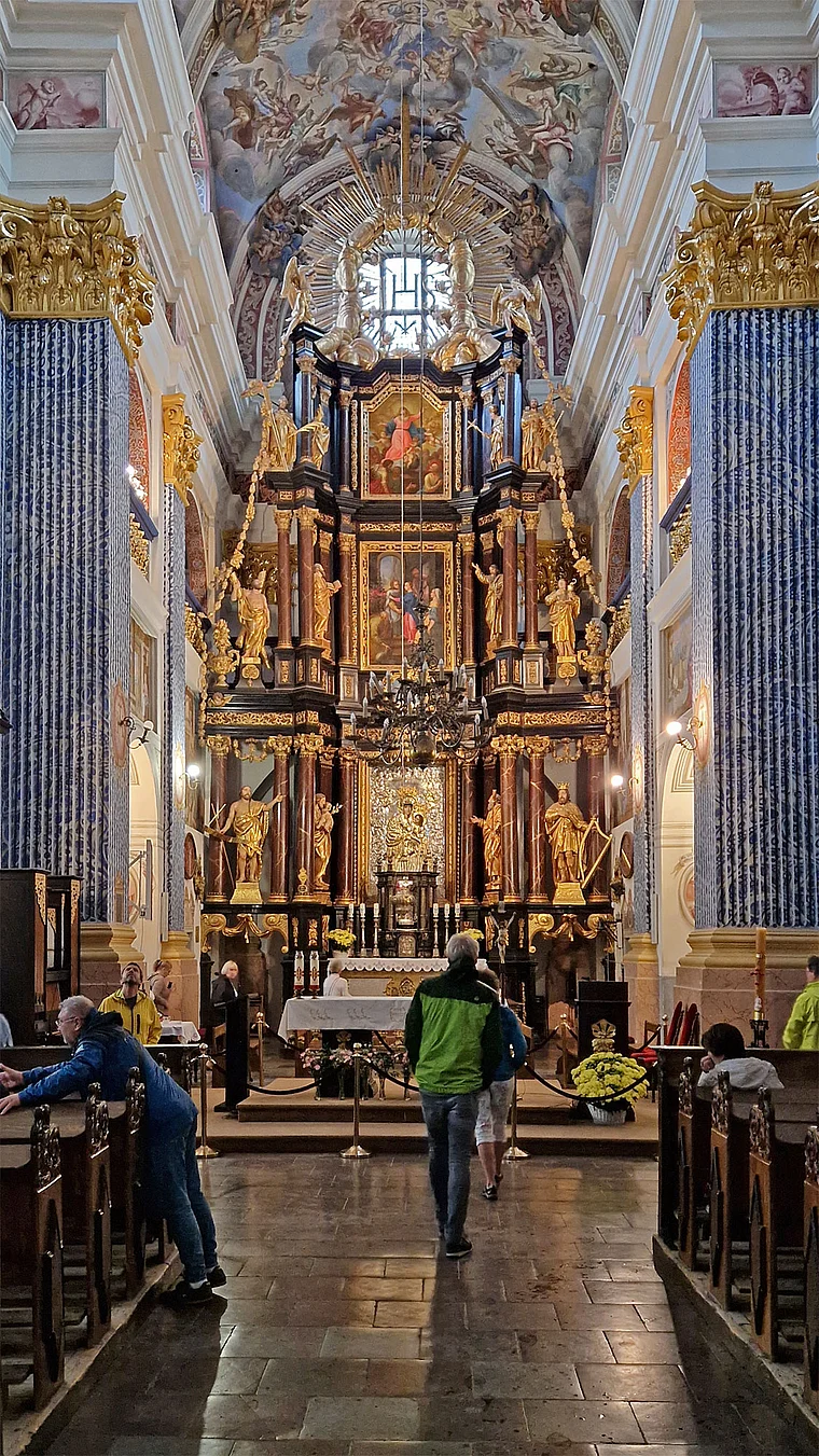 Heilige Linde Ermland Wallfahrtskirche innen