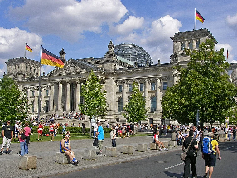 Berlin Reichstag nah