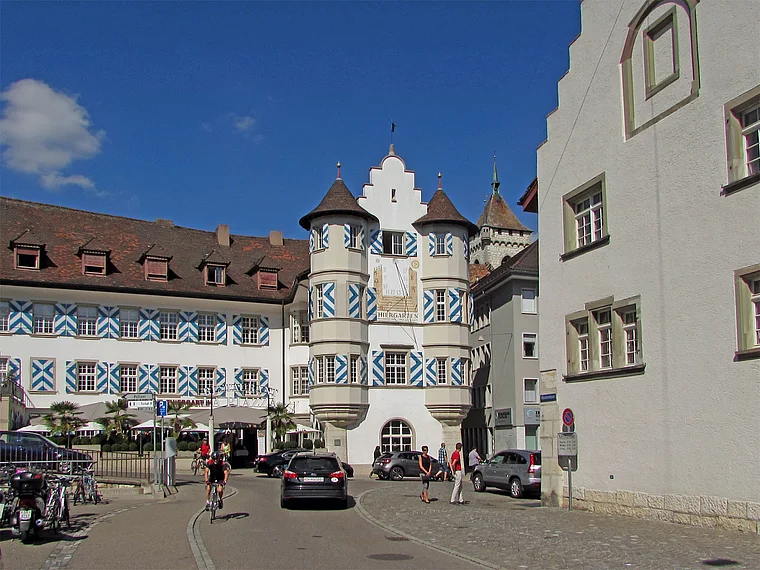 Schaffhausen Haus zur hinteren Glocke