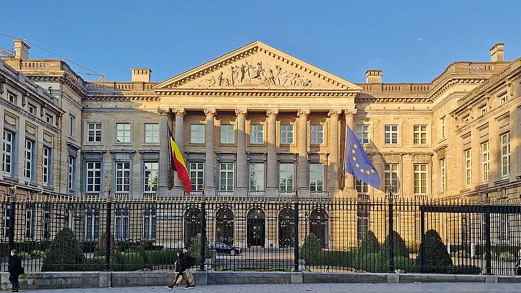 Brüssel Belgisches Parlament außen