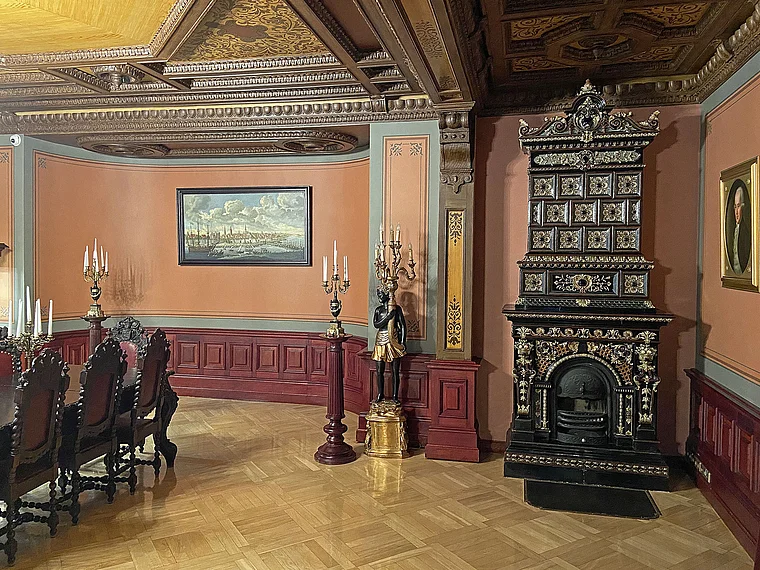 Riga Schwarzhäupterhaus Kaminzimmer
