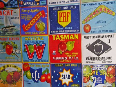 Tasmanien Huonville Apfelmuseum innen