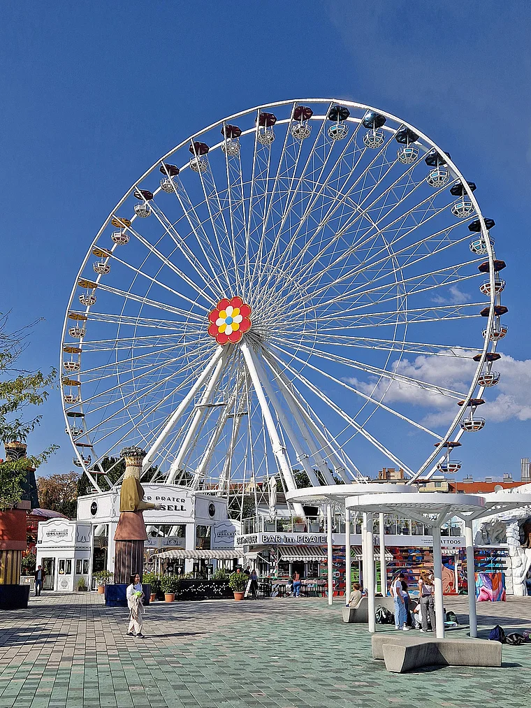 Wien Prater Blumenrad