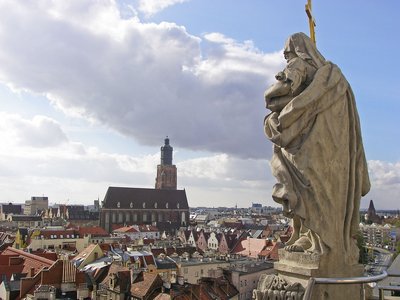 Breslau Universität Panorama