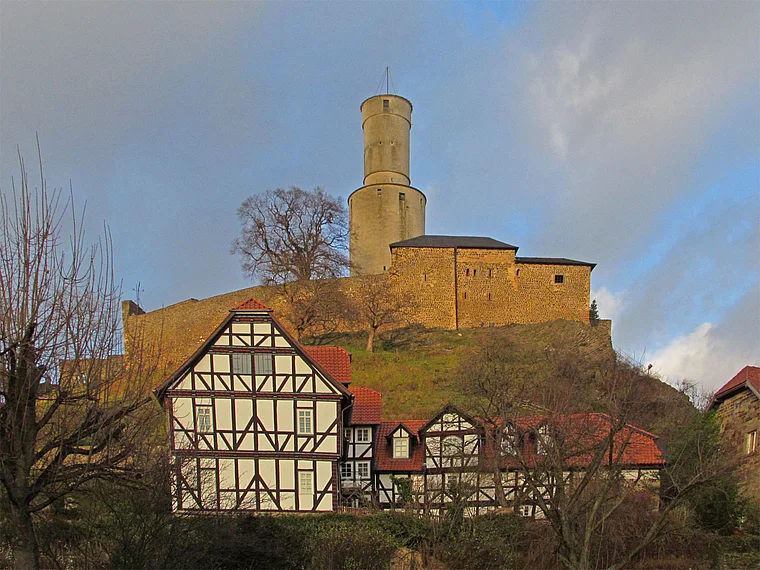 Felsberg Burg Herbst
