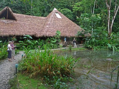 Costa Rica Esquinas Rainforest Lodge außen
