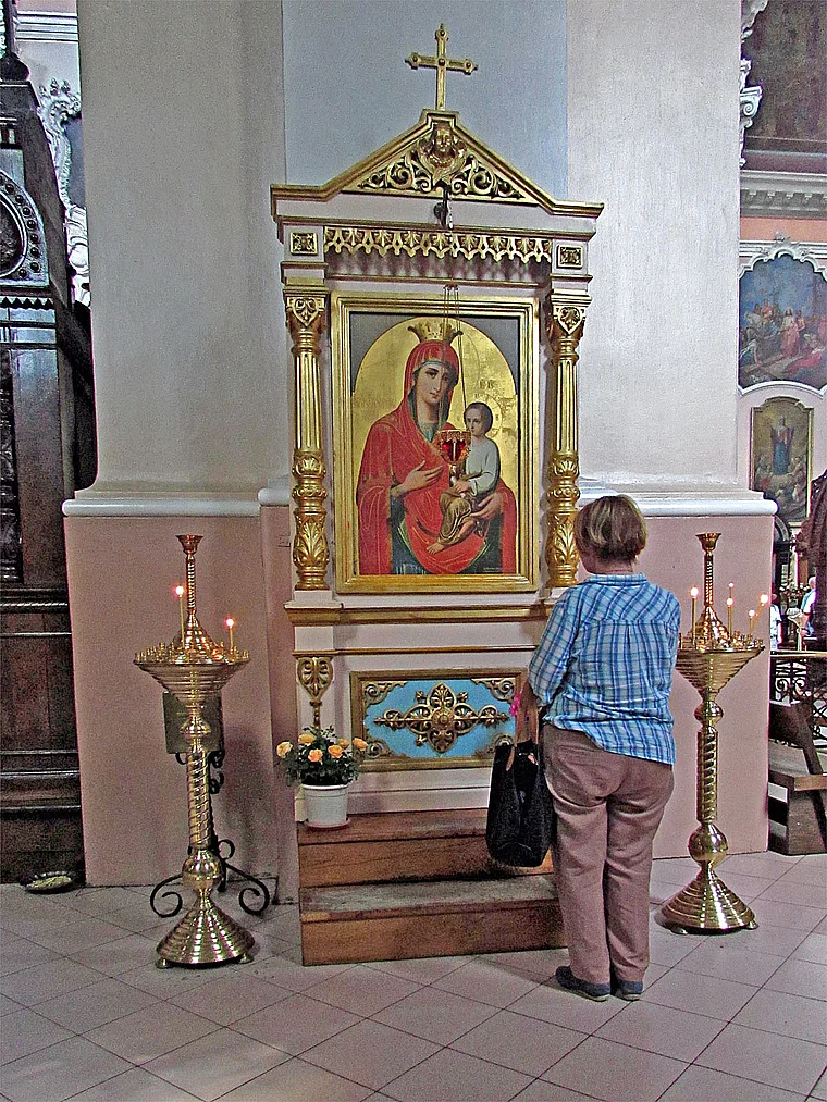 Vilnius Heilig Geist Kirche Marienaltar