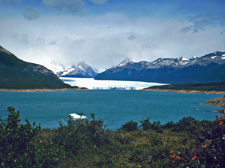 Patagonien Moreno Gletscher von fern