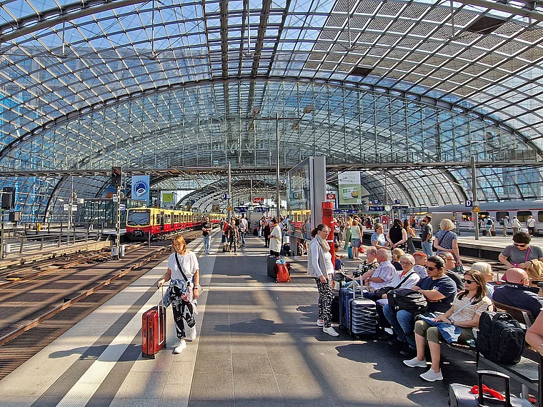 Berlin Hauptbahnhof innen