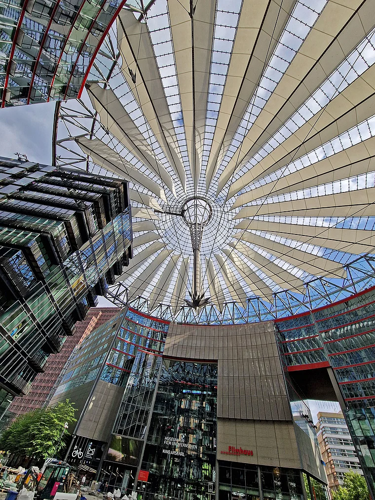 Berlin Center Potsdamer Platz Innenaufnahme