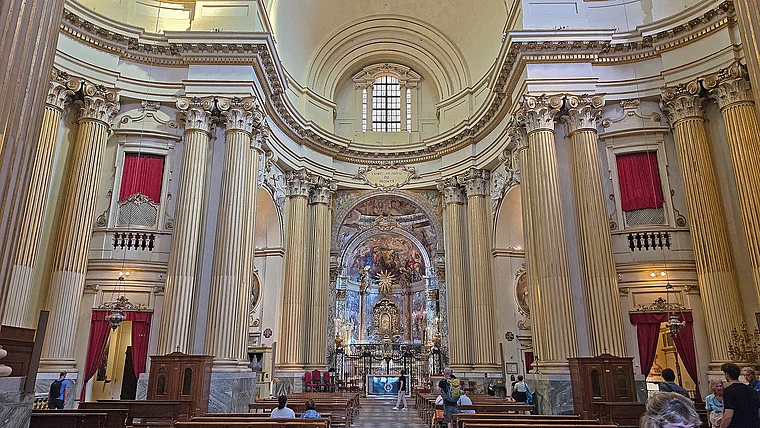Bologna Kirche Madonna di San Luca Innenaufnahme