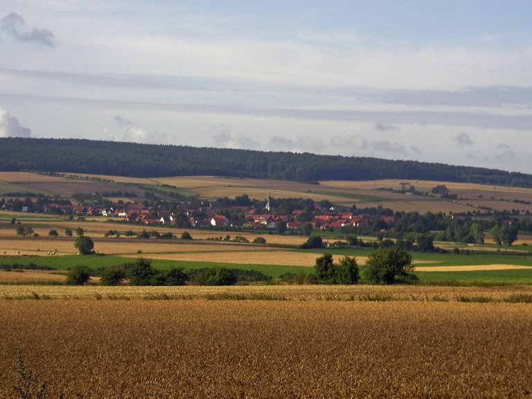 Elm Bornum aus der Ferne