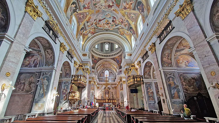 Ljubljana Laibach Kathedrale innen