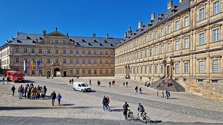 Bamberg Neue Residenz Domplatz