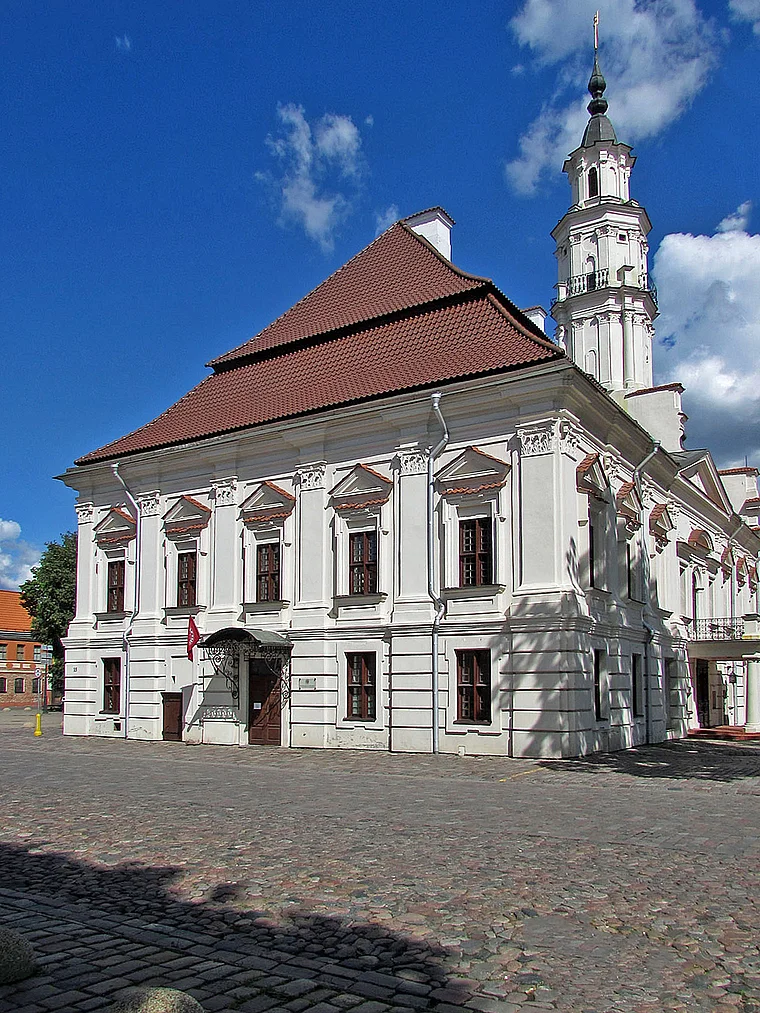 Kaunas Rathaus Westfassade