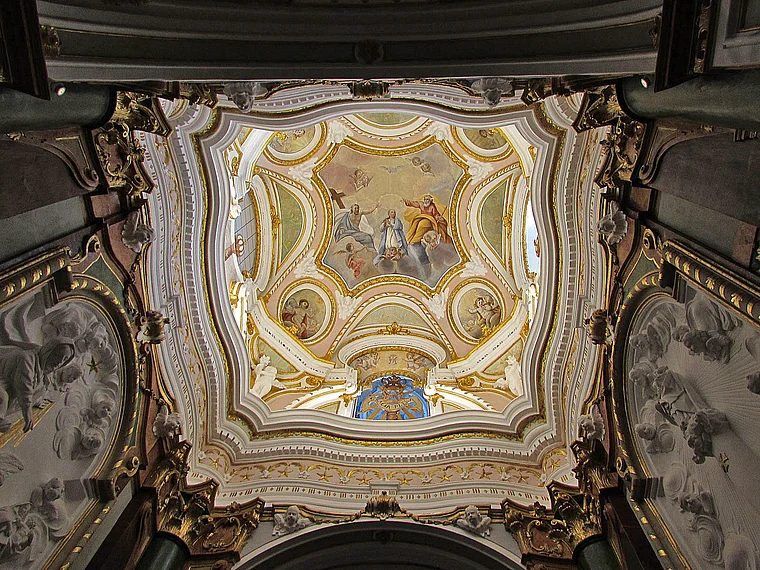 Cuenca Kathedrale Deckenmalerei