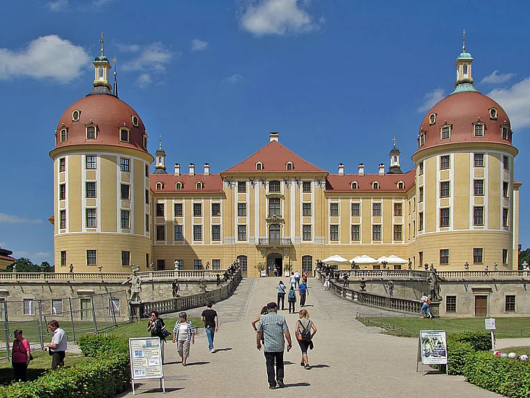 Moritzburg Schloss halbnah